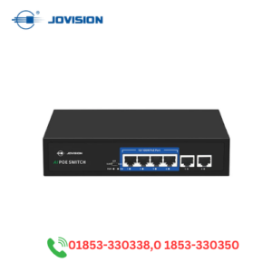 4 Port PoE Network Switch JVS-S06-4P-65W